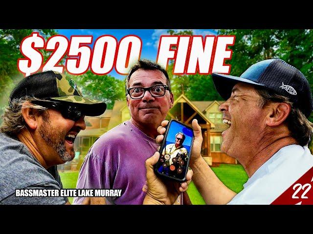 DISQUALIFICATION, Surprise Call to POPS & Fireworks!- Bassmaster Elite Lake Murray(Travel)-UFB S4E22