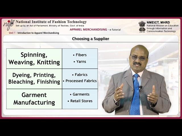 Introduction to apparel merchandising