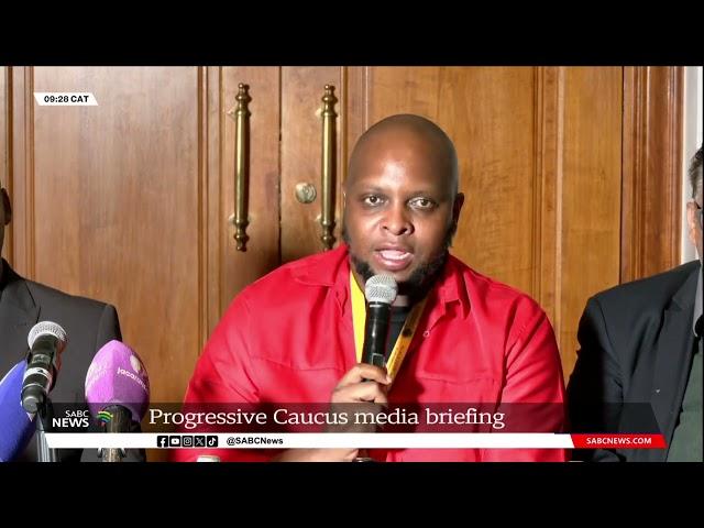 7th Parliament | Progressive Caucus hold media briefing ahead of first sitting