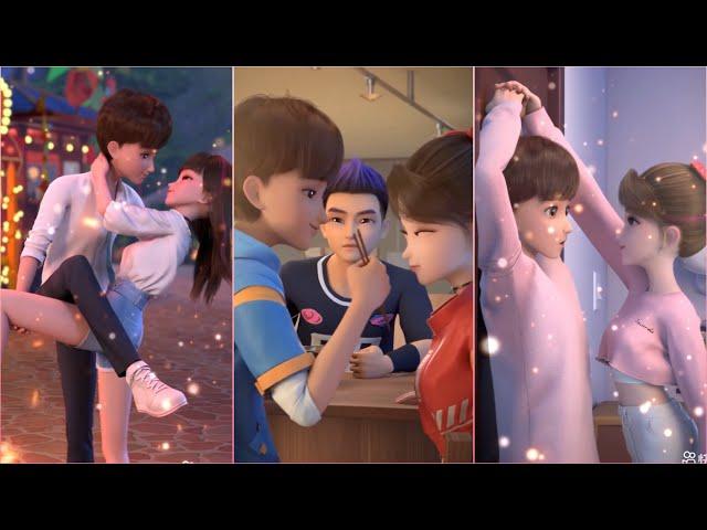 Kawaii Cartoon Couple Make Viewer Jealous️‍