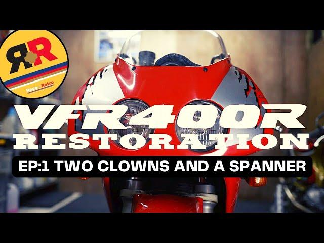 Honda VFR 400 NC30 Restoration Part 1| That first look episode.