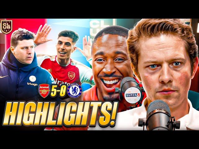 Rory RAGING At Chelsea After FANTASTIC Arsenal Performance | Arsenal 5-0 Chelsea