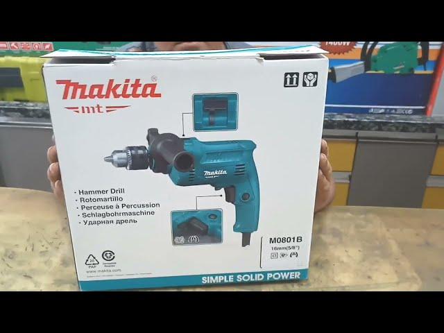 Makita Hammer Drill Unboxing M0801B & How to Use @MakitaIndiaPowerTools @MakitaCorporation