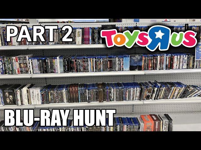 TOYS R US HAS BLU-RAYS!!!! | BLU-RAY HUNTING | 4K'S + BLU-RAYS AND STEELBOOKS | PART 2