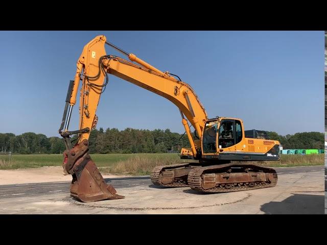 Testing excavator: Hyundai Robex 380, year 2015 (Refnr. BM3451) — cummins engine