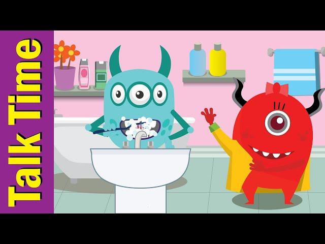 Talk Time: In the Morning | Basic English Conversation Practice for Kids | Fun Kids English