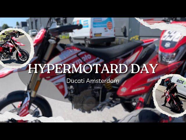 Ducati Hypermotard day at Ducati Amsterdam