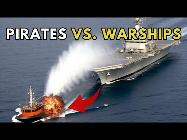 Somali Pirates vs. Powerful Navy Ships (You Won't Believe This!)