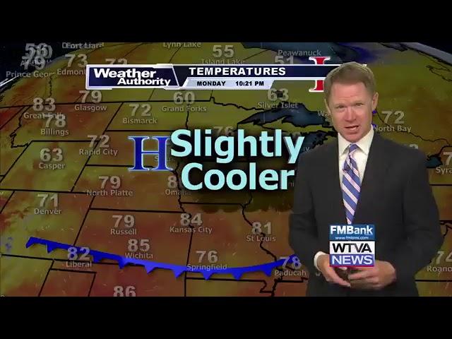 Matt's 10pm Monday Forecast 7/16/18