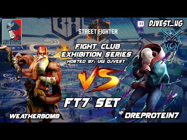 SF6 Fight Club Exhibition Series - WeatherBomb VS DreProtein7 FT7 Set