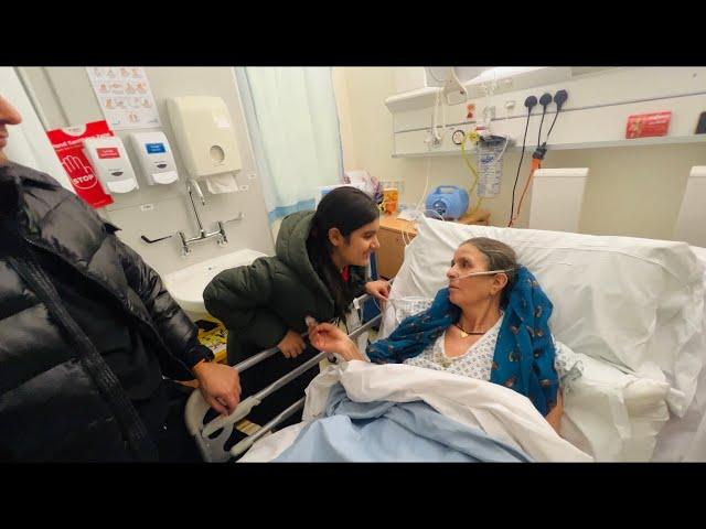 Yashika Meet Dadi First time after Hospital admission | Indian Family in UK