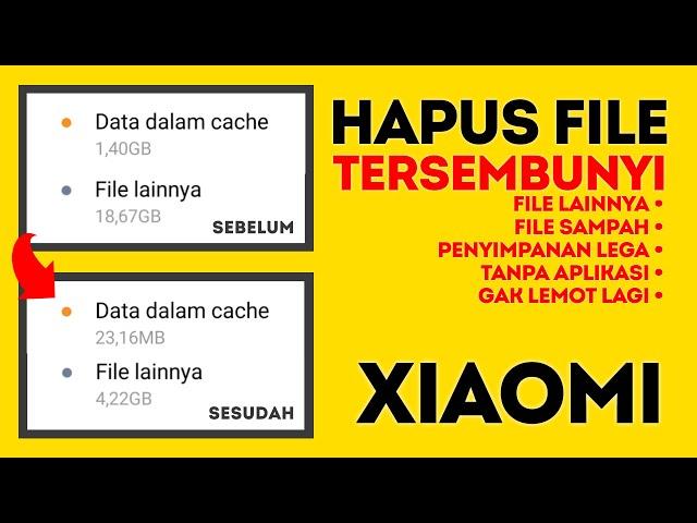 Cara Hapus File Sampah Tersembunyi Xiaomi