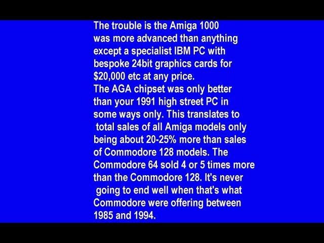 The brutal truth why Commodore went bankrupt!!!!!!!!!!