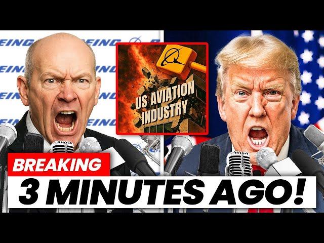 Boeing SHUTS DOWN U.S. Production — Trump’s Reaction Changes Everything!