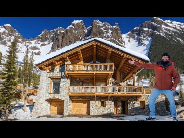 Touring Val d’Isère's Newest Luxury Designer Alpine Chalet with epic Indoor Swimming pool!