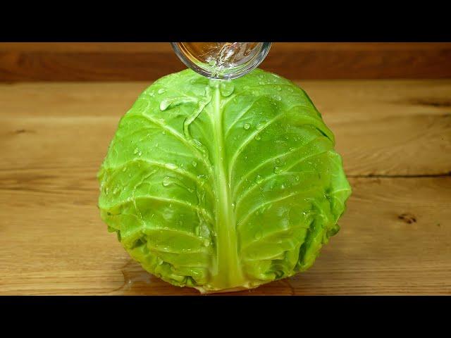 Cabbage tastes better than meat. Why didn't I know about these cabbage recipes with potatoes? ASMR