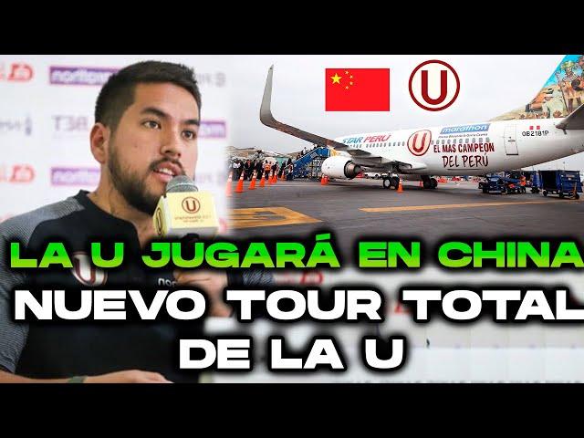 ¡UNIVERSITARIO JUGARÁ EN CHINA ESTE AÑO! NUEVO TOUR TOTAL CON TODOS LOS ACTIVOS DEL CLUB / CAMISETA