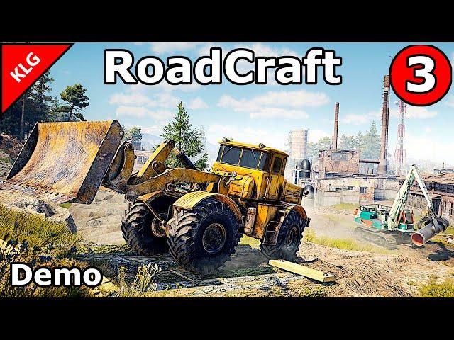 RoadCraft ► РЕМОНТ ТРУБОПРОВОДА ► Demo ИГР 2025