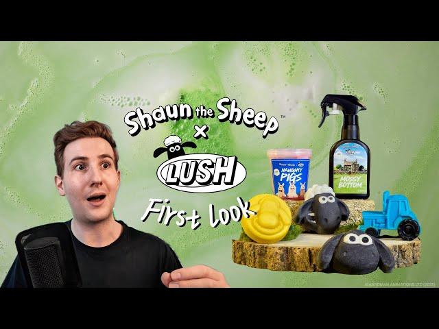 Lush Limited Edition Shaun the Sheep Range!  Full Fragrance Guide & Review!