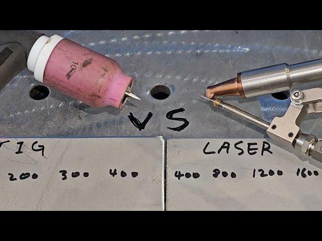 Few people know this! The biggest difference between TIG and laser