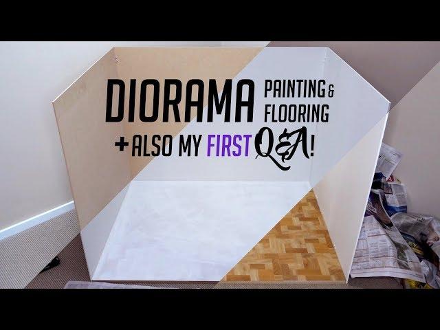 Q&A (While I paint + install flooring in my diorama)