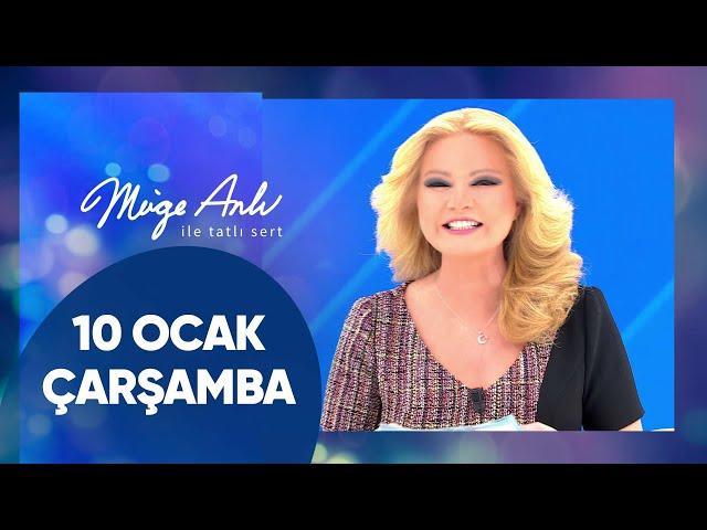 Müge Anlı ile Tatlı Sert | 10 Ocak 2024 Çarşamba