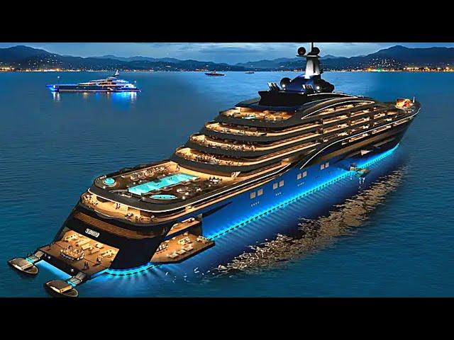 Inside The $8,000,000,000 Mega Yachts