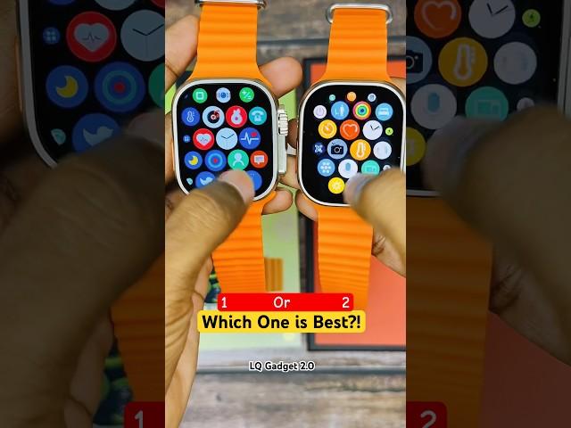 D9 Ultra vs Y80 Ultra Which one is Best⁉️ Best Gadgets Part-69 #smartwatch #watch #applewatch