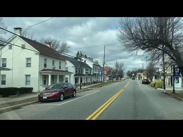 Driving Tour of Main Street in Boonsboro Maryland