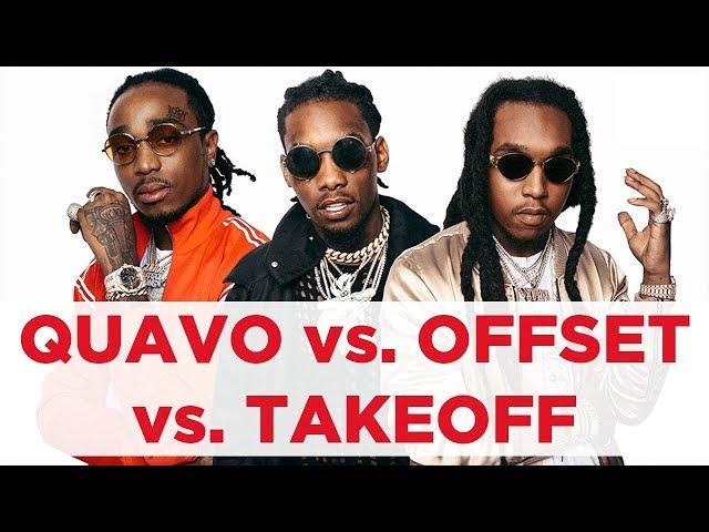 QUAVO vs. OFFSET vs. TAKEOFF