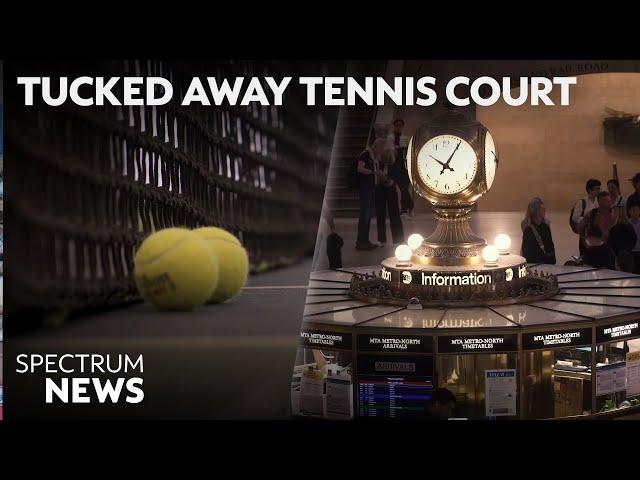 Did you know there is a tennis court at Grand Central Station? | Spectrum News