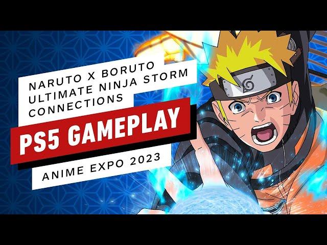 Naruto X Boruto Ultimate Ninja Storm Connections PS5 Gameplay - Anime Expo 2023