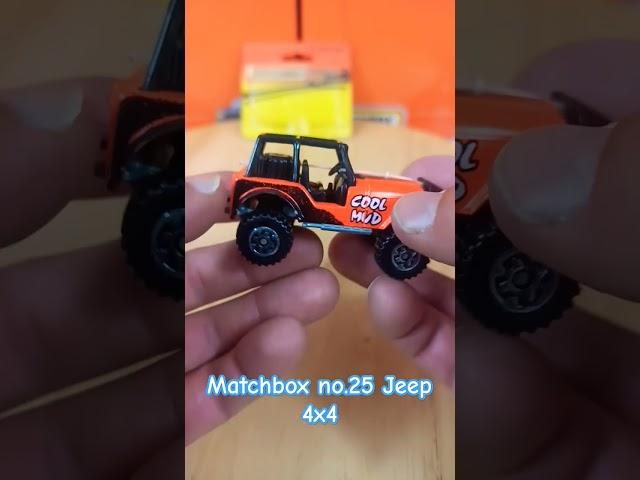 Matchbox no.25 Jeep 4x4 #shorts #matchbox #diecast #matchboxcollection #matchboxcars