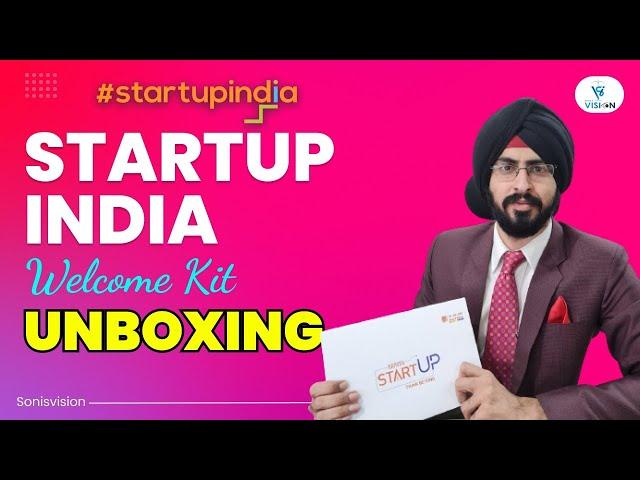 Startup India Welcome Kit Unboxing | My First Unboxing Vlog |Benefits of Startup India Registration
