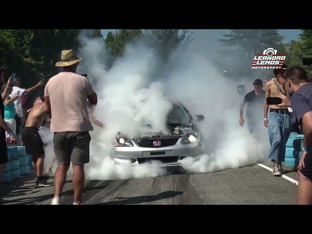 Braga internacional Car Show 2024 | Burnouts Crazy Moments Tuning | Full HD