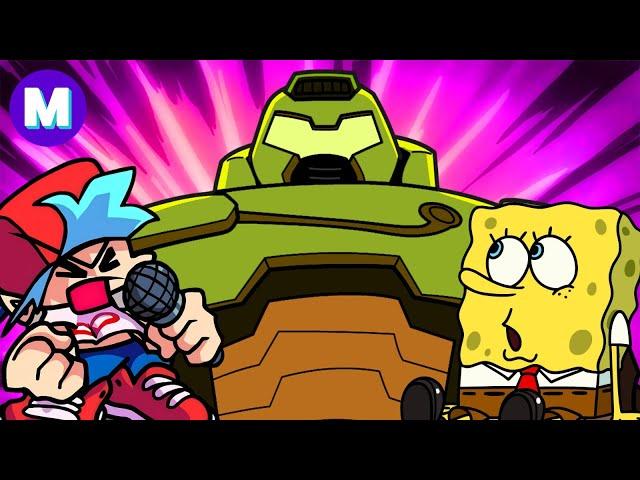 Smash Bros Ultimate Fantasy Collection (SpongeBob, FNF, Doom)