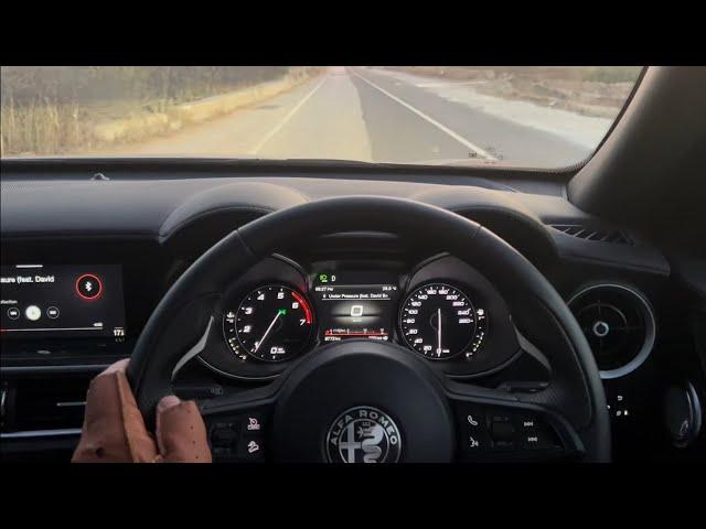 Alfa Romeo Stelvio Veloce Ti 280bhp 2021 - Acceleration