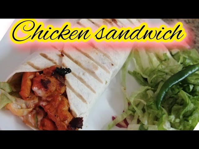 chicken sandwich #recipes #food #yummy #cooking #chicken #sendwich #Naila's kitchen