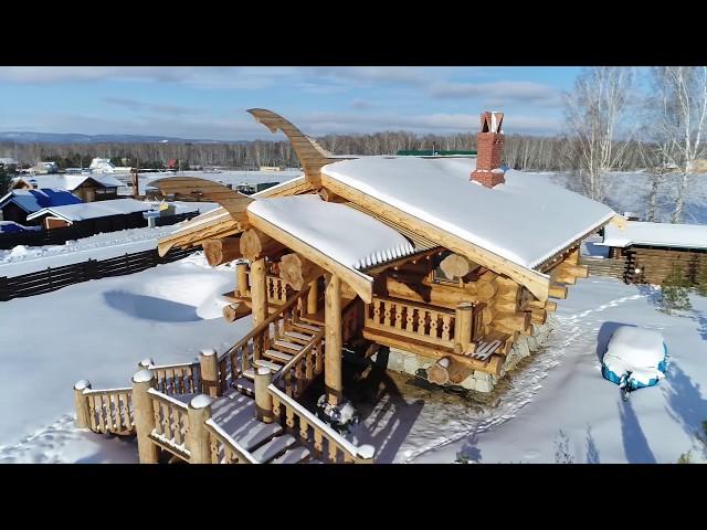 Дом из красного канадского кедра "Викинг"