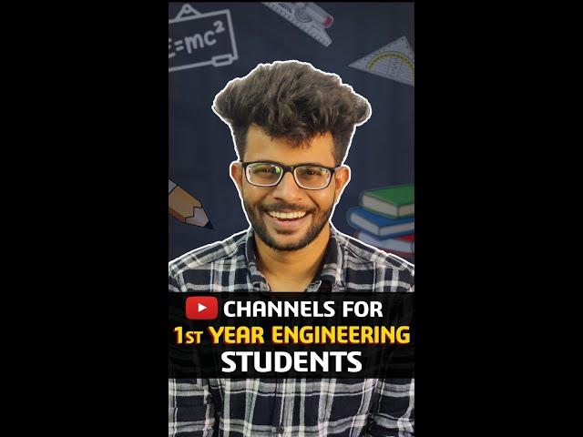 Best Youtube Channel for First Year Engineering 