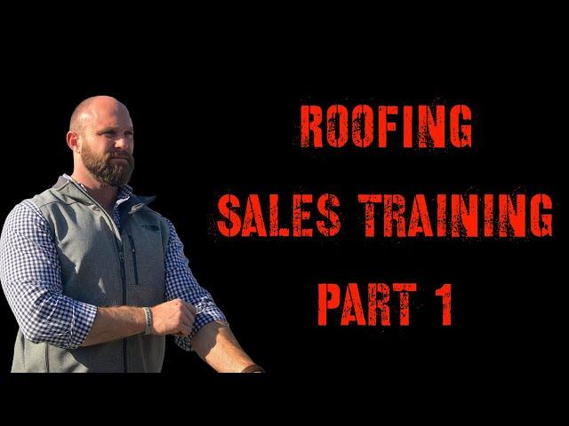 Earn Your First $1,000,000 - Roofing Sales Training 1 of 3