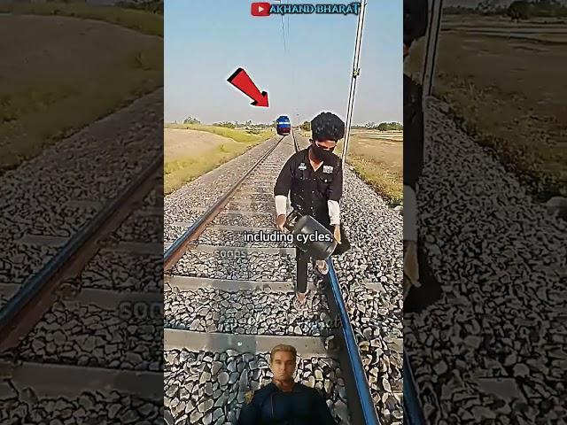 A YouTuber named Gulzar Sheikh puts random things on railway tracks