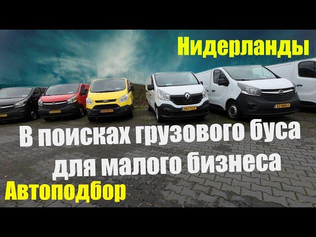 Подбор груз. буса в Нидерландах. обзор цен на авто.