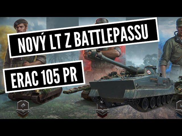 Nový lehký tank za BP - ERAC 105