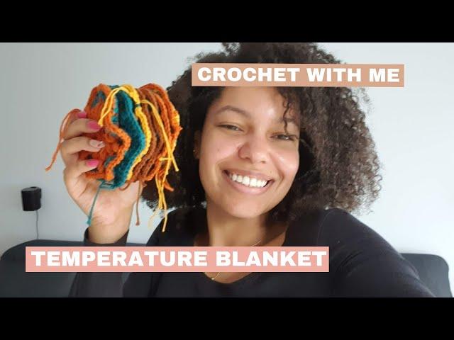 Crochet my temperature blanket with me