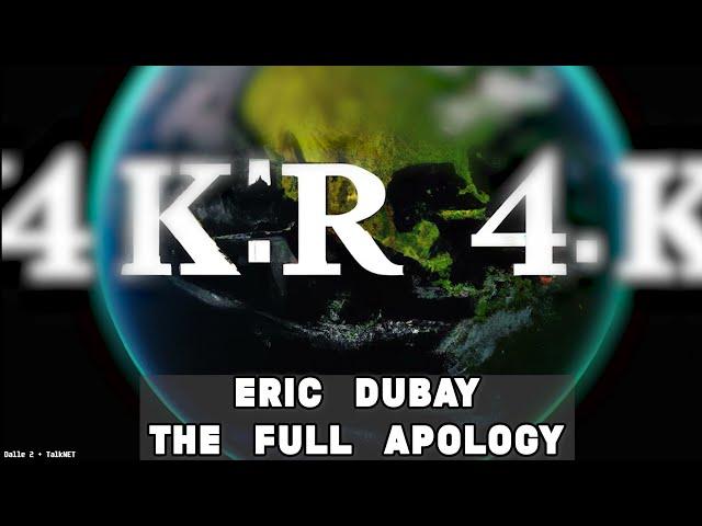 Eric Dubay Apologies to @SciManDan @ProfessorDaveExplains