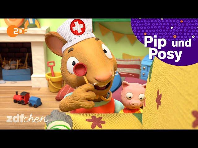 Pip und Posy - Doktor Posy kümmert sich um den kranken Pip (Mini) | ZDFchen