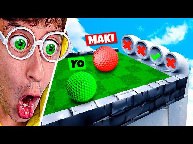 NO ENTIENDO  HOYO TROLL vs HERMANO ! (Golf it) - TEKENDO