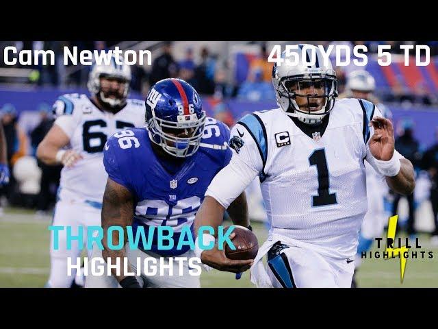 Cam Newton Most Overlooked Performance | Throwback Highlights 12.20.2015