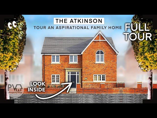 Home Tour INSIDE a LARGE SPACIOUS 5Bed Family House | Touring The Atkinson Owl Homes Property Tour
